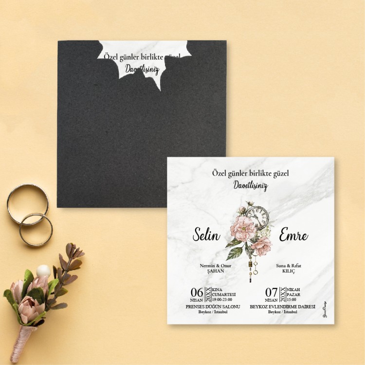 Beren Kare Davetiye 0769 - Detay Görseli 5